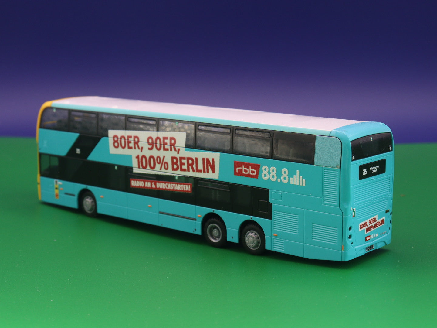 Alexander Dennis Enviro 500 - BVG Berlin - rbb 88,8 - Wagen 3589 - Modellbus Rietze 78009