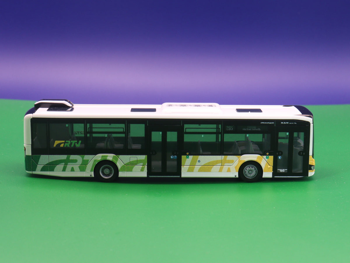 MAN Lions City 12 - RTV Rheingau Taunus Verkehrsgesellschaft Modellbus Rietze 75391