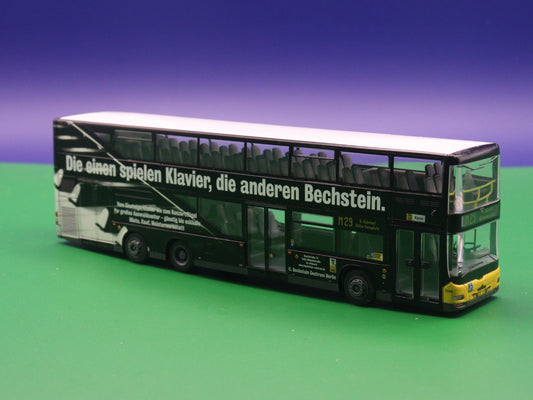 MAN Lions City DL07 - BVG Berlin - C. Rechstein Centrum Berlin Wagen 3148 Modellbus Rietze (Ohne Originalverpackung)