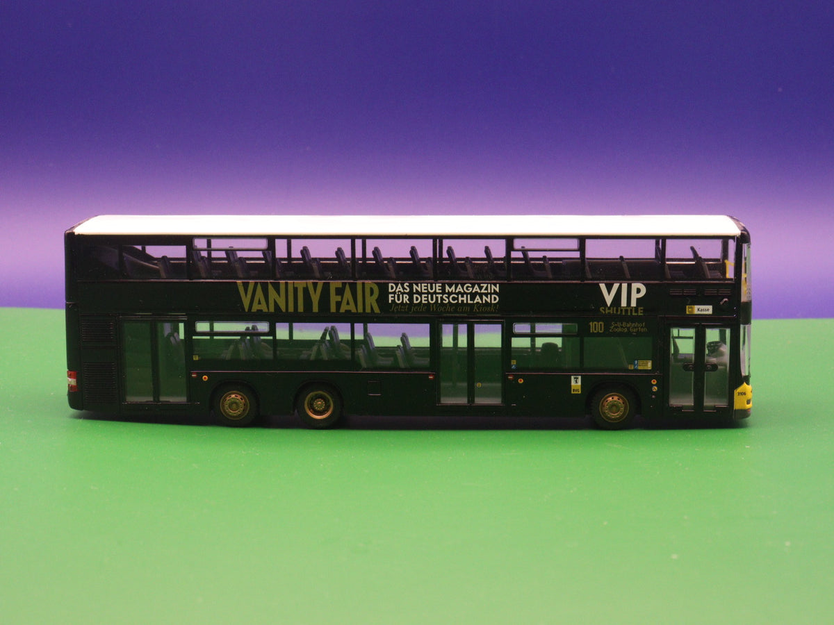 MAN Lions City DL07 - BVG Berlin - Vanity Fair VIP Shuttle Wagen 3106 Modellbus Rietze 67313