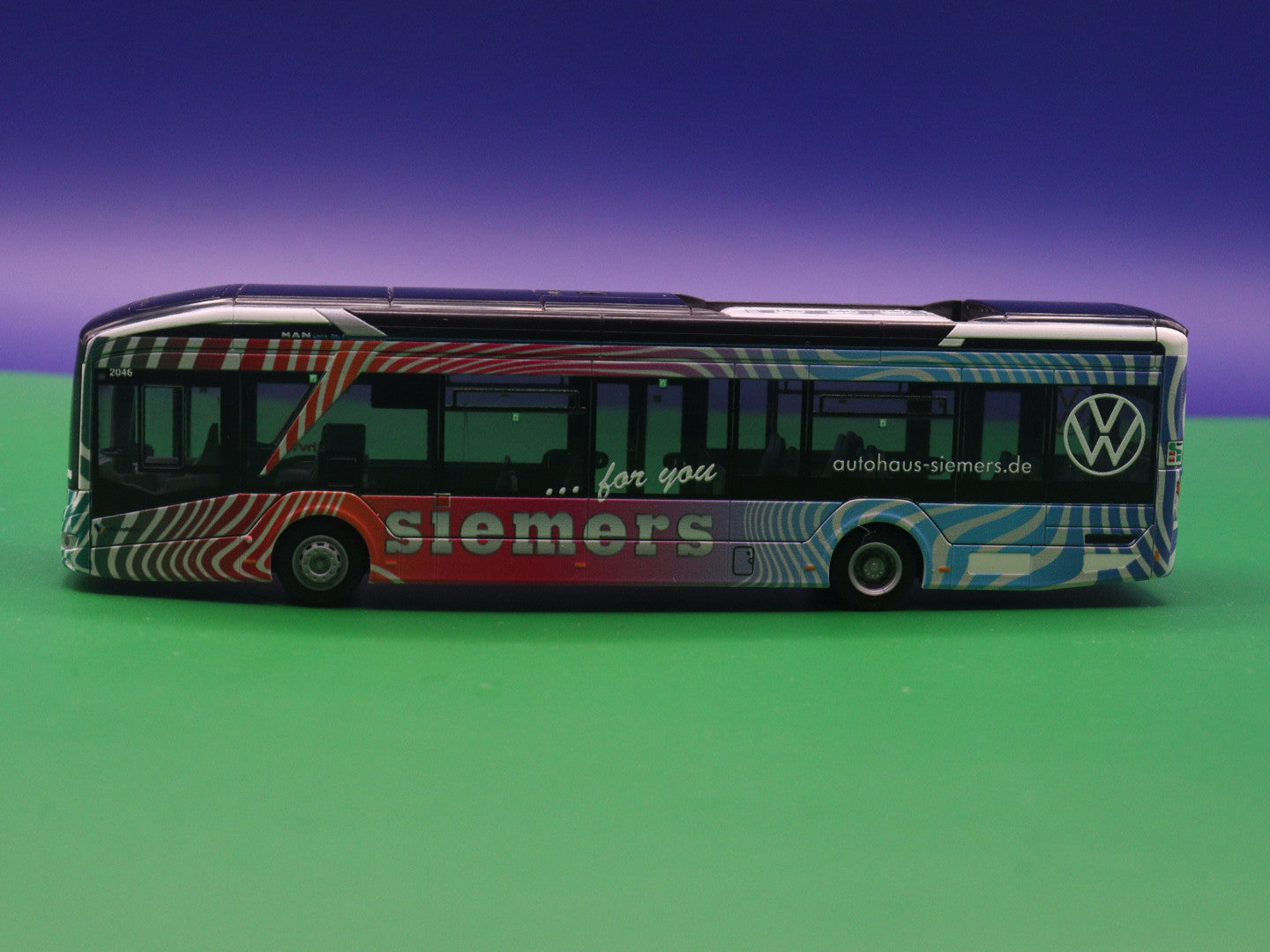 MAN Lion s City 12 VHH Hamburg - Siemens - Modellbus Rietze 76337