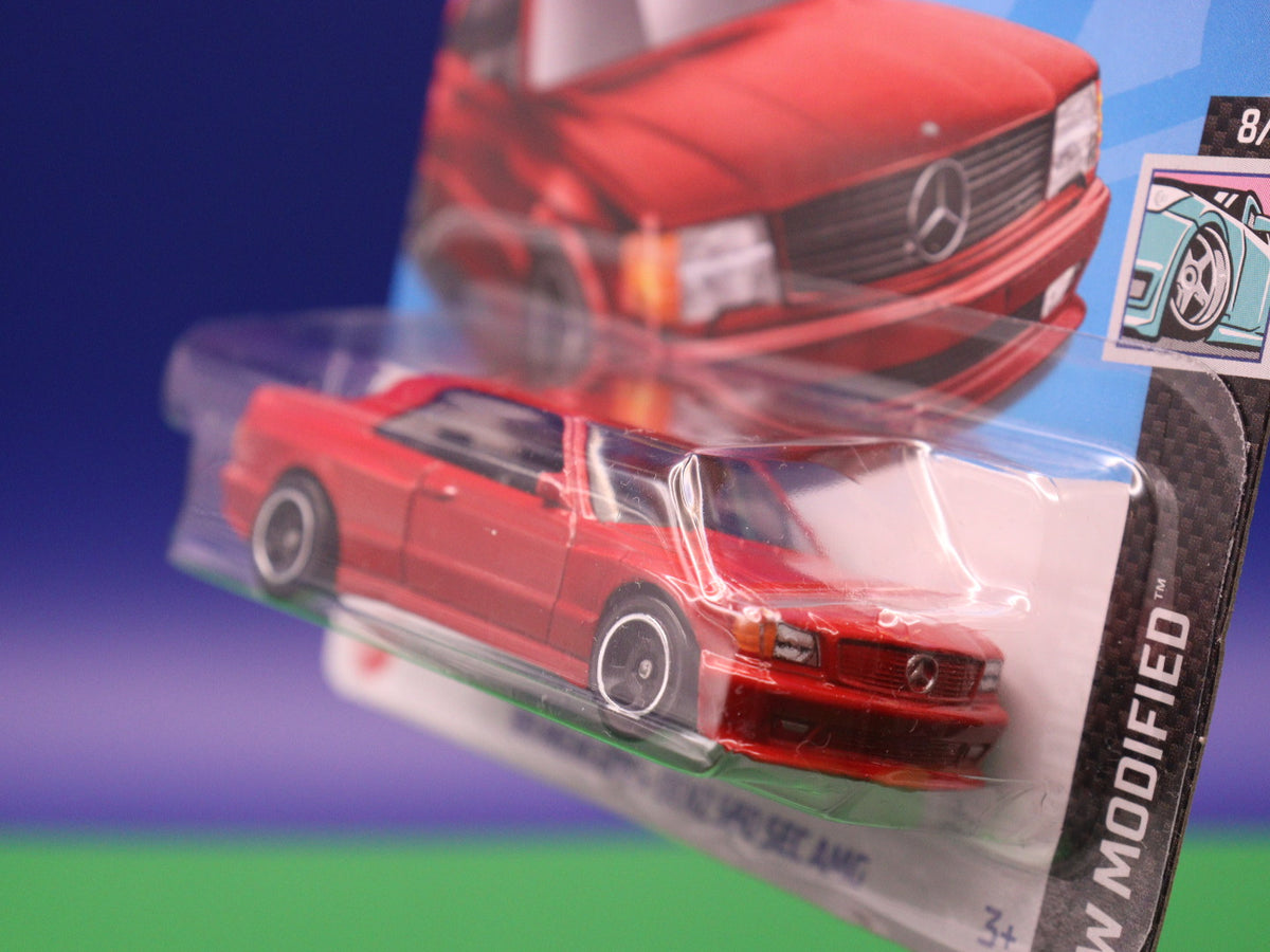 Hot Wheels - 89 Mercedes Benz 560 SEC AMG - HW Modified - Modellauto Mattel