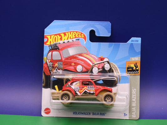 Hot Wheels - Volkswagen Baja Bug Baja Blazers - VW Modellauto Mattel