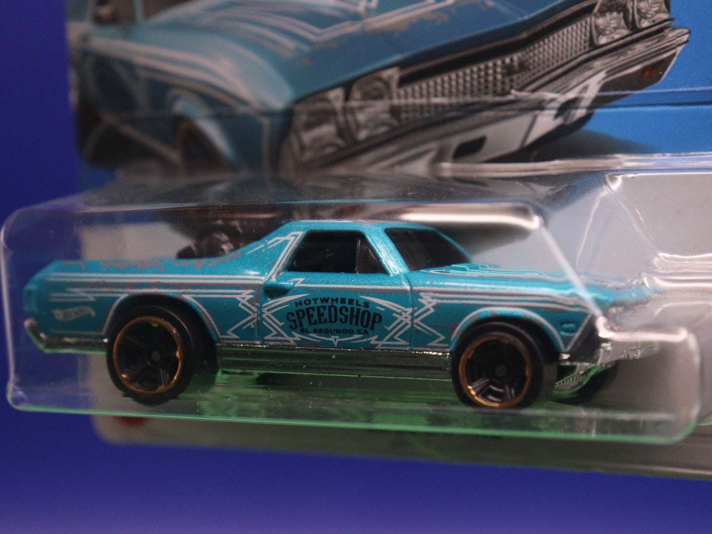 Hot Wheels - 68 El Camino - Rod Squau - Modellauto Mattel