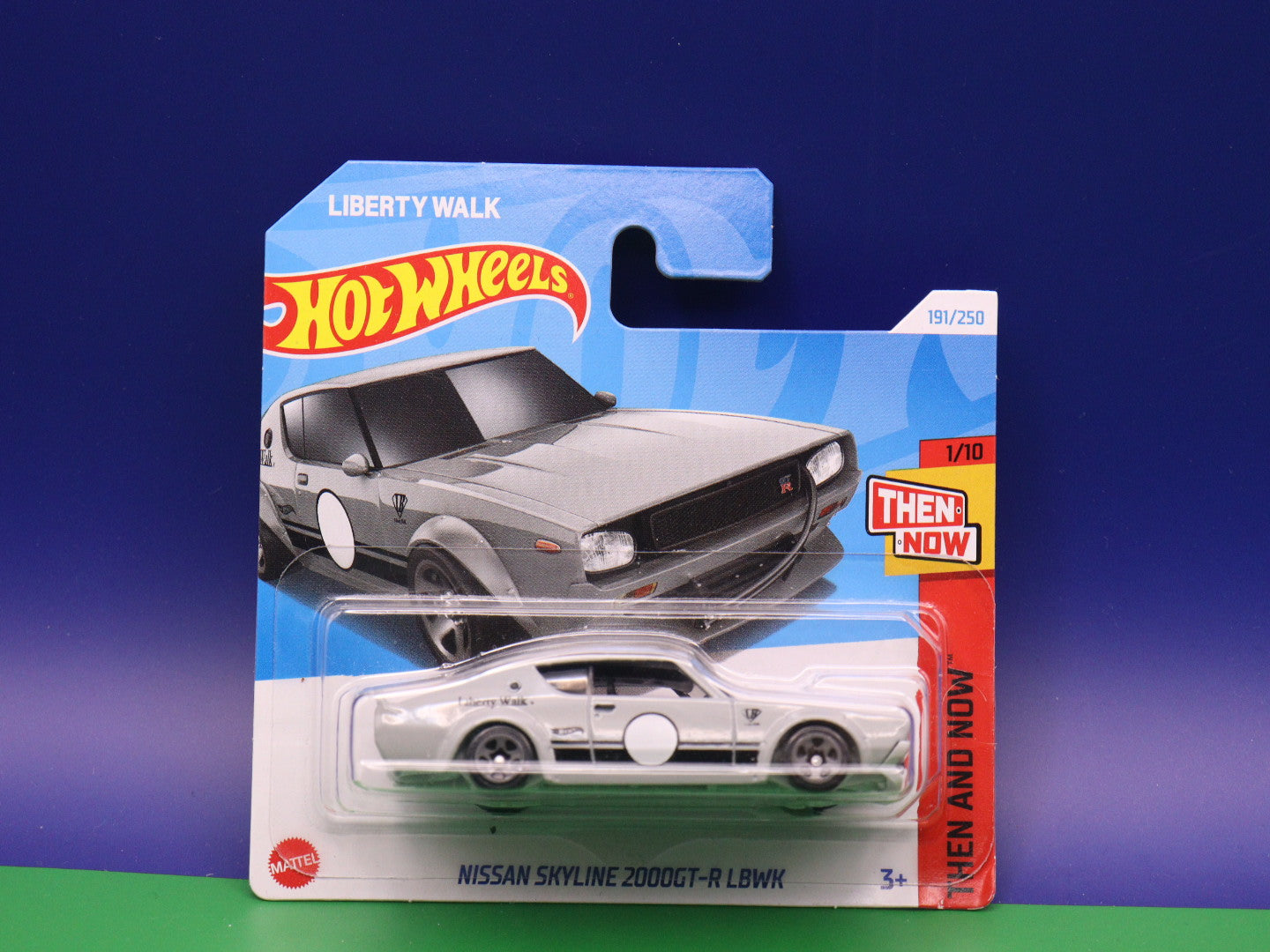 Hot Wheels - Liberty Walk - Nissan Skyline 2000 GT-R - LBWK Than and Now - Modellauto Mattel