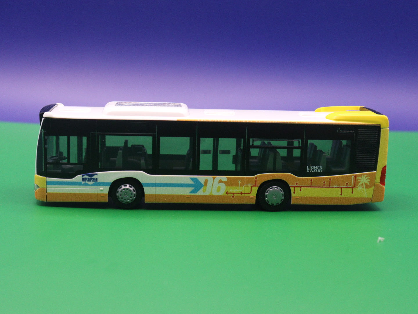 Mercedes Benz Citaro K ` 15 - Lignes D` Azur (FR) - Modellbus Rietze 67966