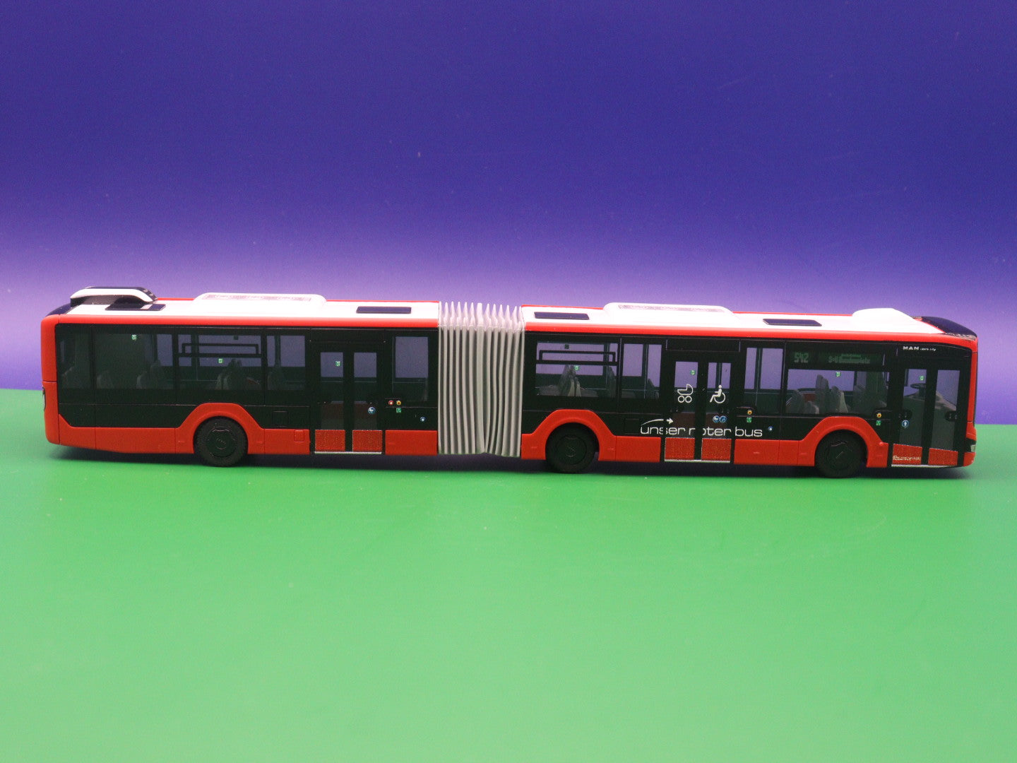 MAN Lions City 18 - Unser roter Bus - Modellbus Rietze 75854