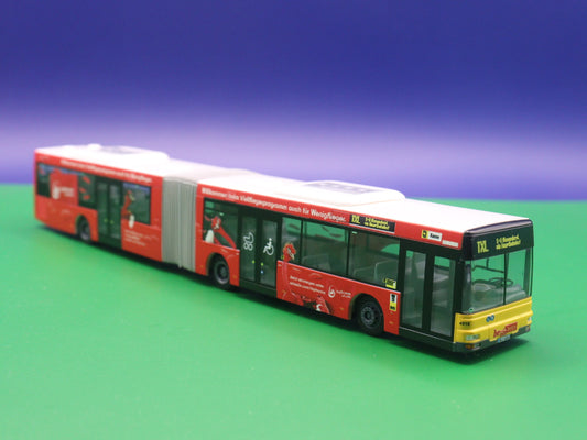 BVG Berlin MAN NG 313 Sondermodell Airberlin Linie TXL S+U Alexanderplatz - Modellbus Rietze 65292-3