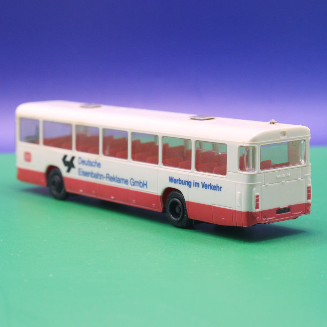 MAN SÜ 240 - Deutsche Eisenbahn Reklame - Gebraucht, Ohne OVP - Modellbus Herpa