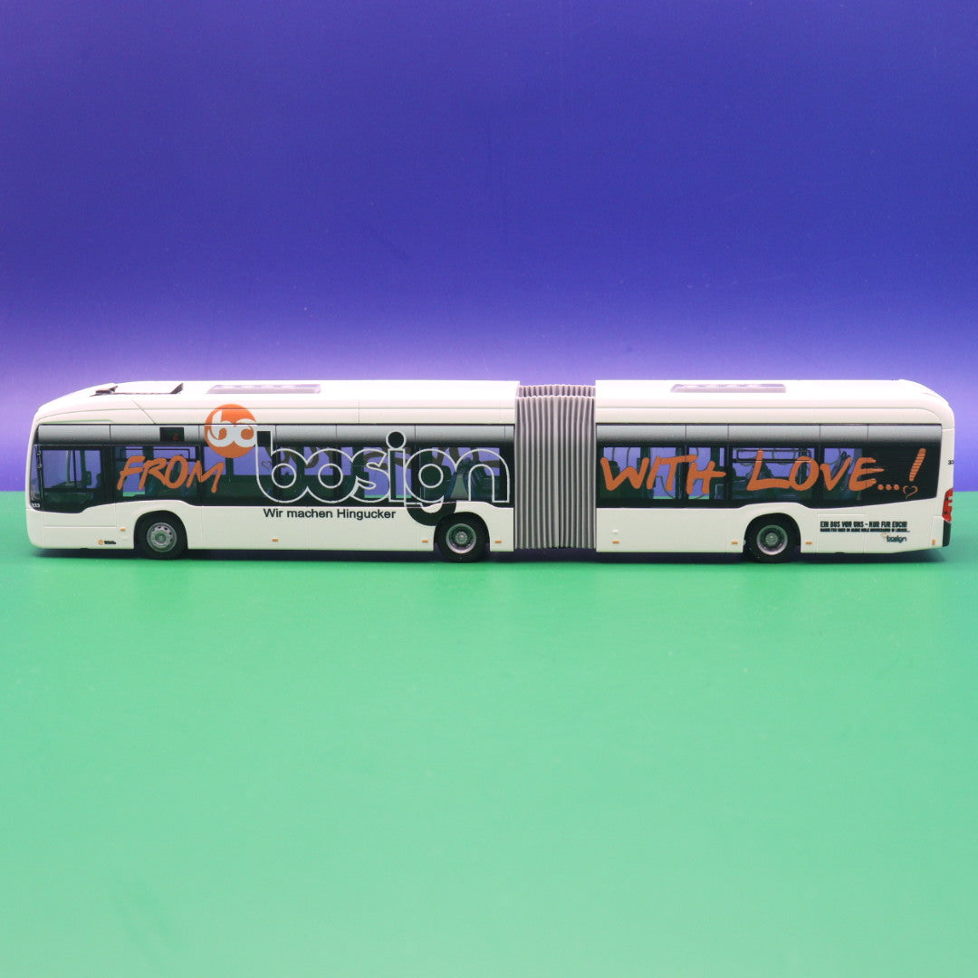 Mercedes eCitaro G, city traffic Lübeck - Bosign model bus Rietze 77617