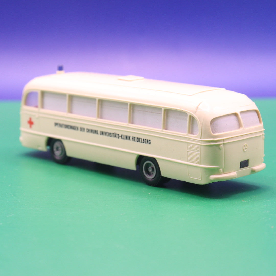 Mercedes Benz O 321 - OP Wagen Heidelberg - Gebraucht, Ohne OVP - Modellbus Brekina