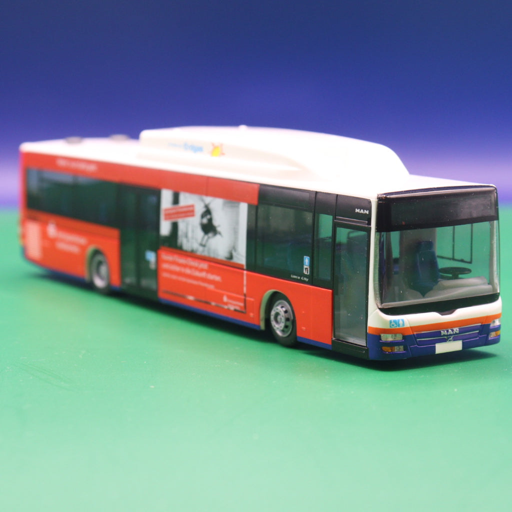MAN Lions City CNG - Erdgas - Kreissparkasse Weißenfels - Modellbus Rietze 66262