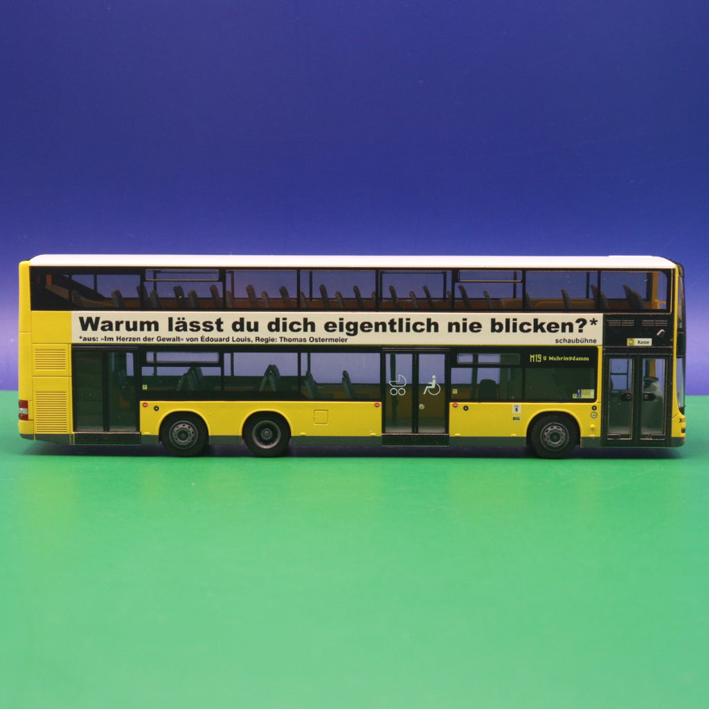 MAN DL07 - BVG Berlin - Schaubühne - Linie M19 U Mehringdamm - Modellbus Rietze 67785