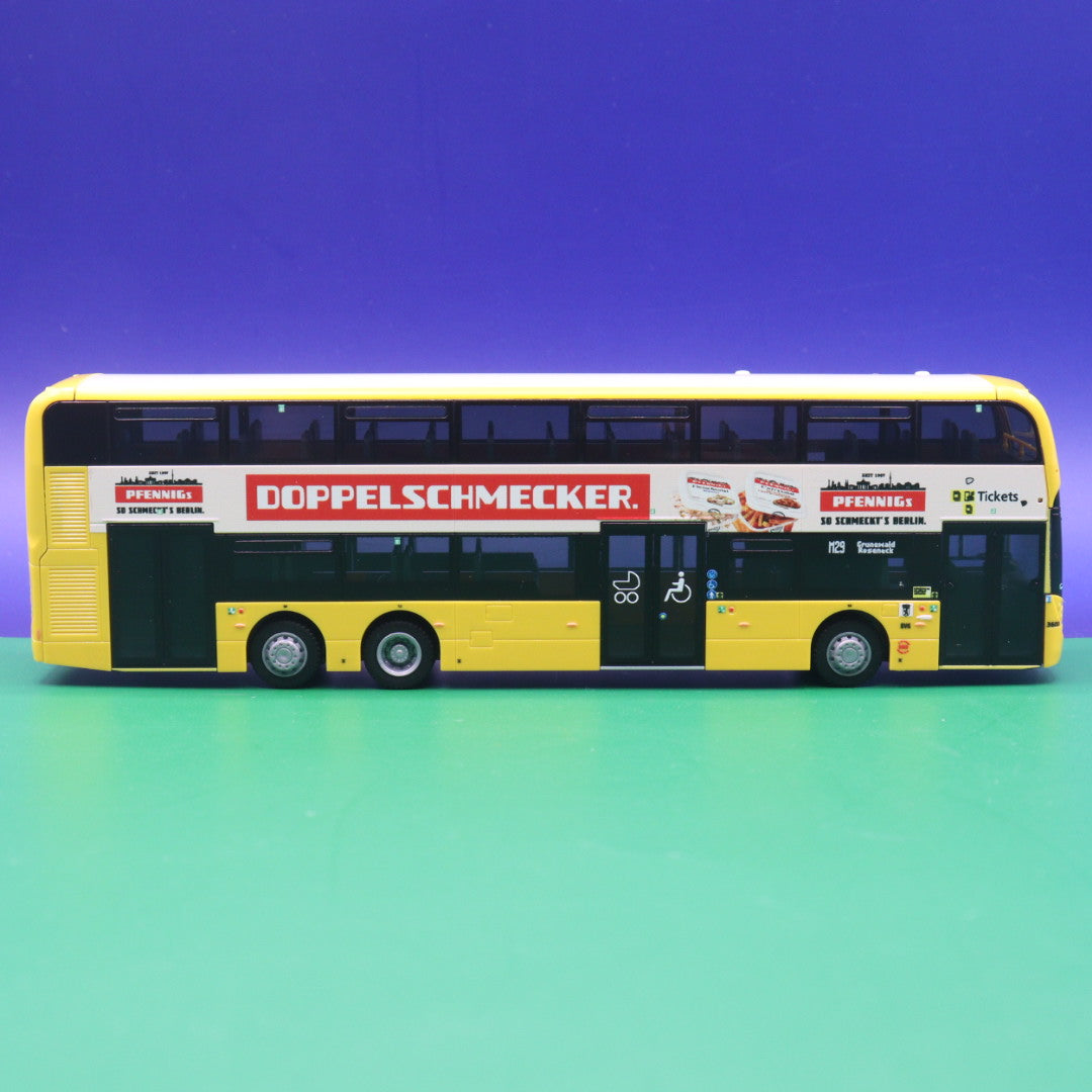 Alexander Dennis Enviro 500 - BVG Berlin - Pfennings - Doppelschmecker - Modellbus Rietze 78030