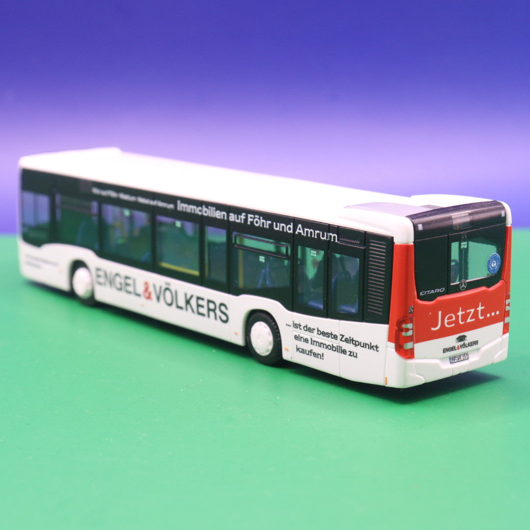 Mercedes Benz Citaro C2 - Engel & Völkers - Immobilien - Wyk auf Föhr - Modellbus Rietze