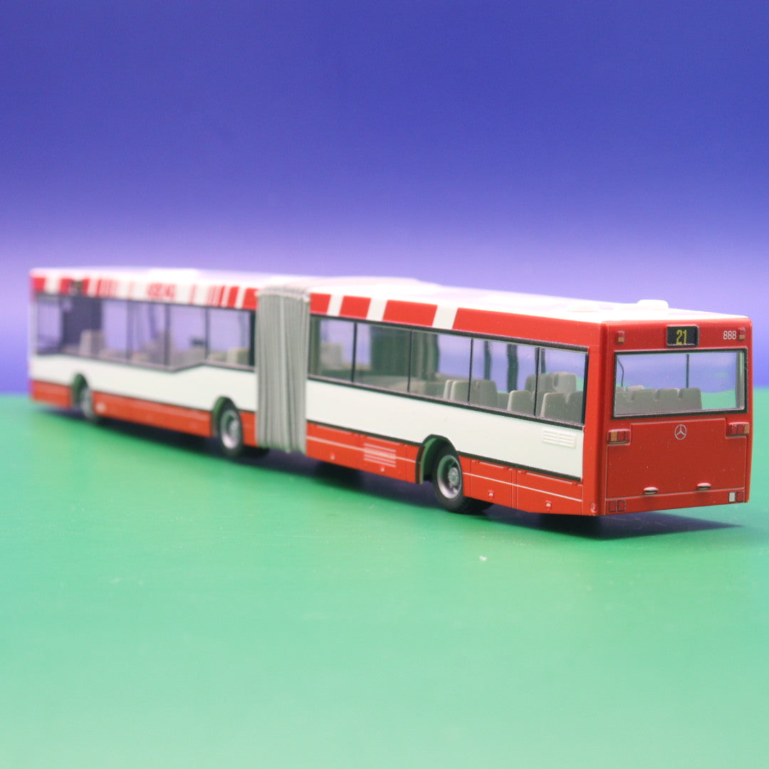 Mercedes Benz O405 G - ASEAG Aachen - Linie 21 Herzogenrath Bhf ü. Niederbardenbg - Modellbus Rietze
