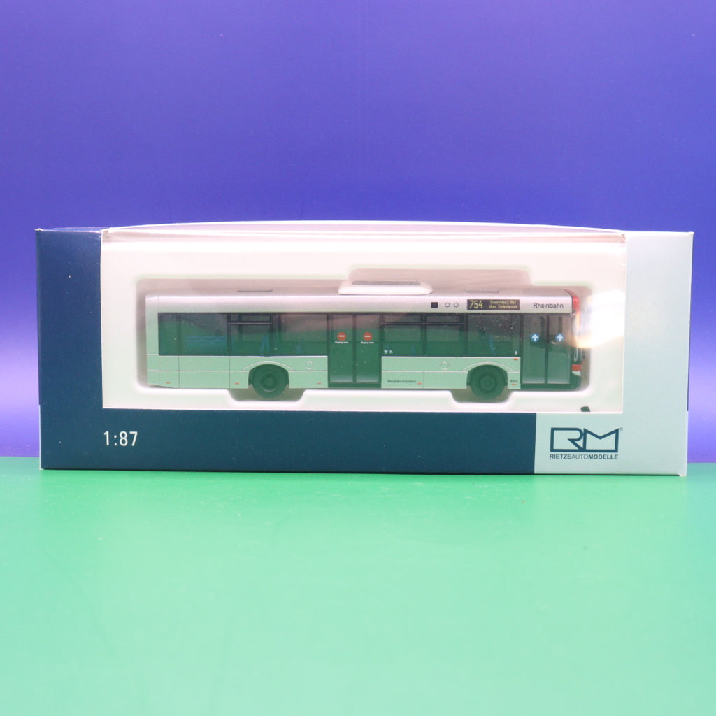 Solaris Urbino 12 - Rheinbahn Düsseldorf - Linie 754 Düsseldorf Hbf über Tiefenbroich - Modellbus Rietze