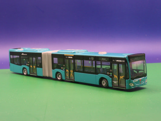 Mercedes Benz Citaro C2 G 12 - TraffiQ Frankfurt am Main - RMV DB Busverkehr Hessen - Modellbus Rietze 73692
