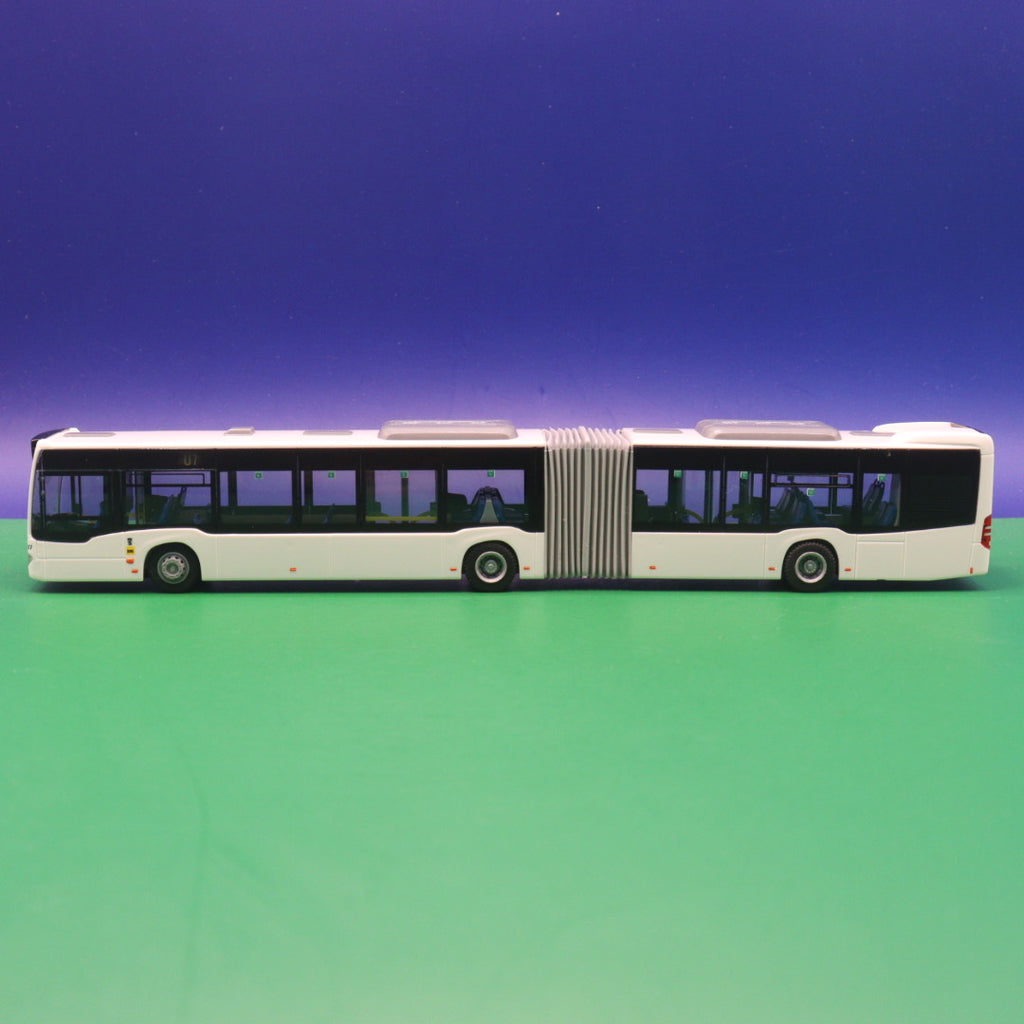 Mercedes Benz Citaro C2 G - BVG Berlin - Linie U7 Ersatzverkehr Richtung Rudow - LIMITIERTE AUFLAGE 150 Stück - Modellbus Rietze 73611