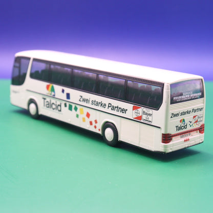 Setra S 315 HD Talcid Bayer 04 Leverkusen Partner - (Gebraucht, Ohne OVP) Modellbus Rietze