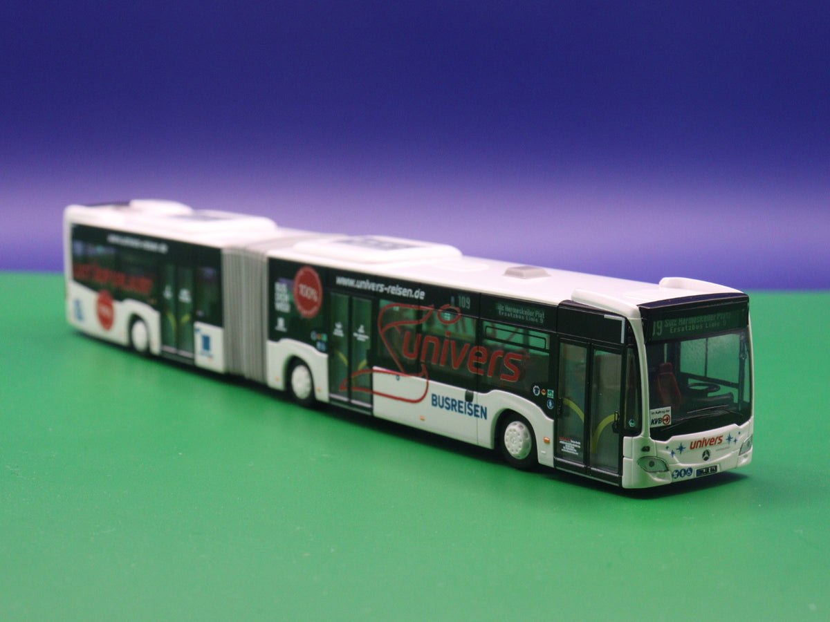 Mercedes Benz Citaro C2 G - Univers Reisen - Bonn - Linie 109 Sülz Hermeskeiler Platz (KVB) - Modellbus Rietze 69311-1