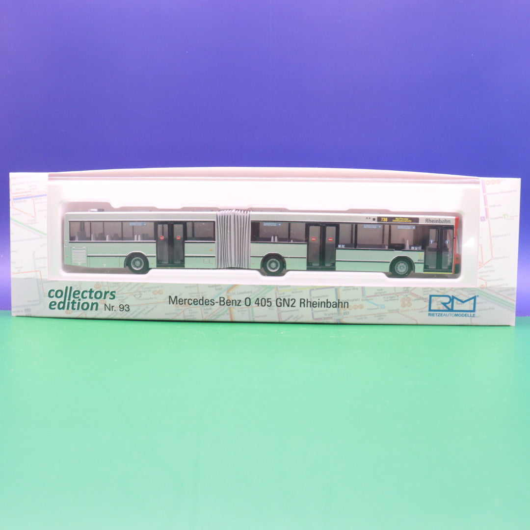 Mercedes Benz O405 GN2 - Rheinbahn Düsseldorf - Linie 738 Mettmann Jubiläumsplatz - Modellbus Rietze 76419 - Auslieferung: 09/2019