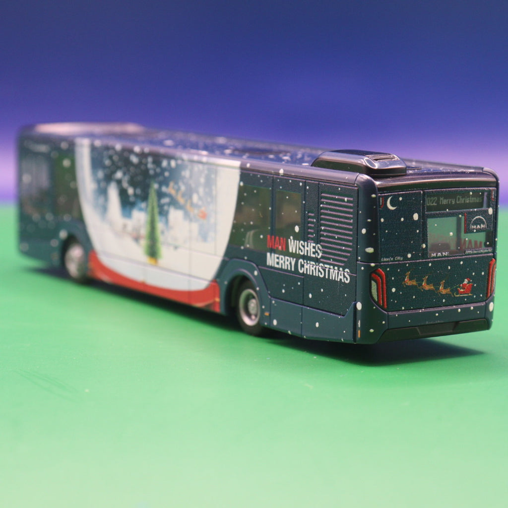 MAN New Lions City 12 - MAN Truck & Bus SE - MAN wishes Merry Christmas - Modellbus Rietze