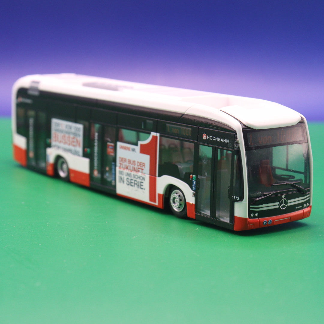 Mercedes Benz eCitaro - Hochbahn Hamburg - 1. von 1000 - Ohne OVP & Gebraucht - Modellbus Rietze