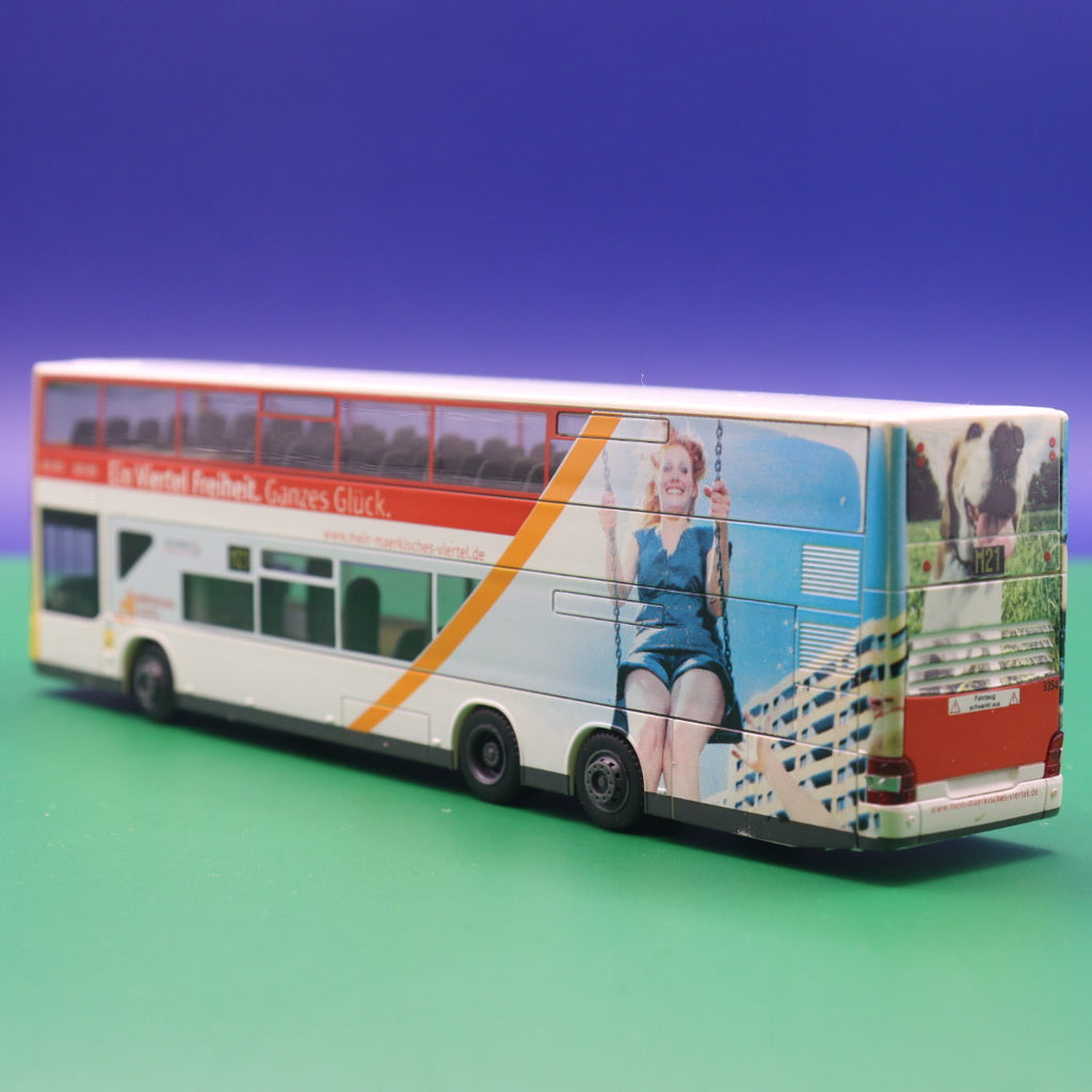 MAN Lions City DL07 - BVG Berlin - Märkisches Viertel - Modellbus Rietze Limitiert