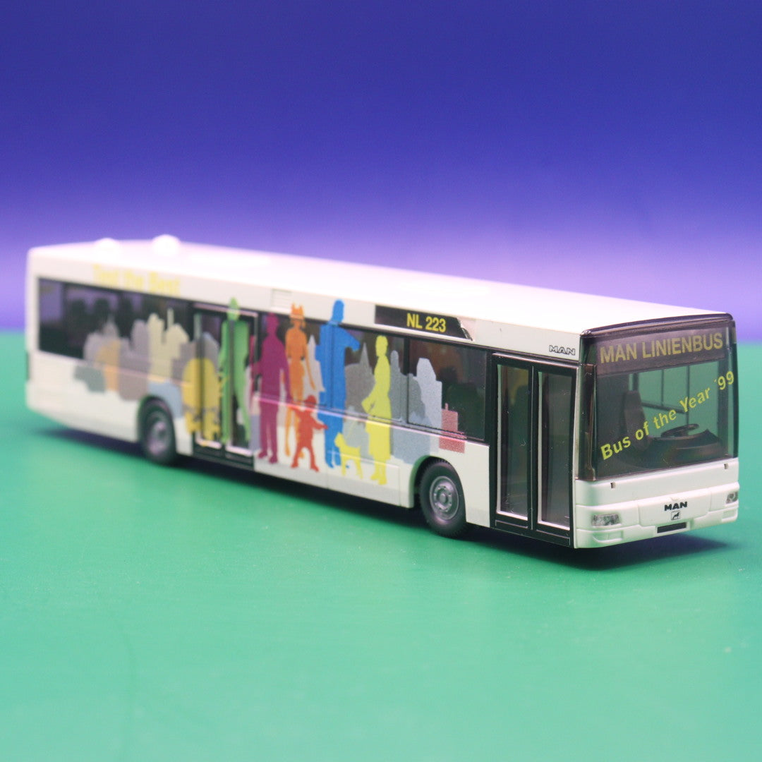 MAN Bus of the Year 99 - Gebraucht, Ohne OVP - Modellbus Wiking