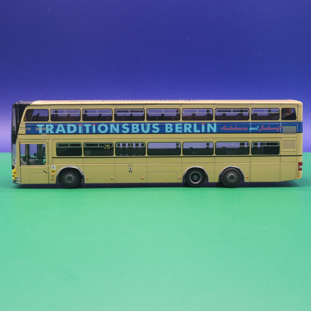MAN Lions City DL - BVG Berlin - Traditionsbus Berlin - Linie 218 Pfaueninsel - Modellbus Rietze