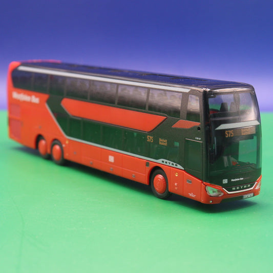 Setra S 531 DT - DB Westfalen Bus - Linie S75 Bocholt Bustreff - Modellbus Viessmann