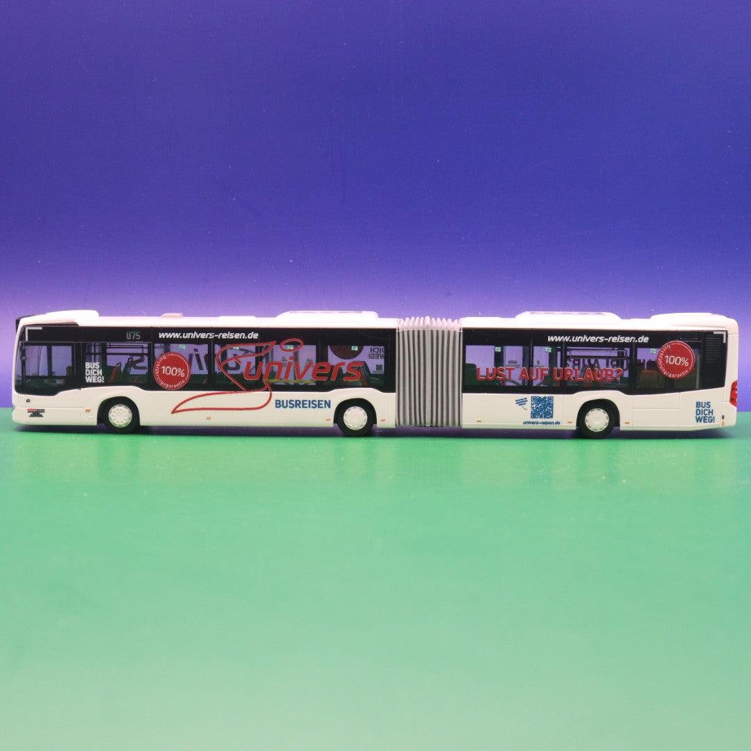 Mercedes Benz Citaro C2 G - Univers Reisen - Bonn - Linie U75 Neuss Hbf (im Auftrag der Rheinbahn) -  Modellbus Rietze 63911-2