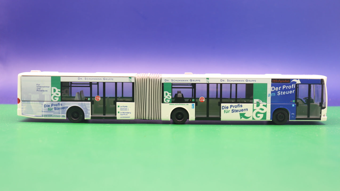 Mercedes Benz O530 Citaro G - Infra Fürth - DSG Die Profis für Steuern - Modellbus Rietze 62852