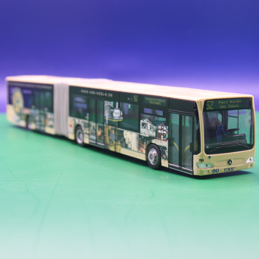 Mercedes Benz Citaro C2 G - KVB Köln - KVB Straßenbahn Museum Thielenbruch - Modellbus Rietze