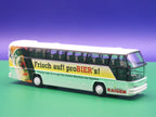 Neoplan Cityliner - Reisedienst Kaiser - Frisch auf! proBIERs - Mauritius aus Zwickau - Modellbus Rietze 60071 Reisebus