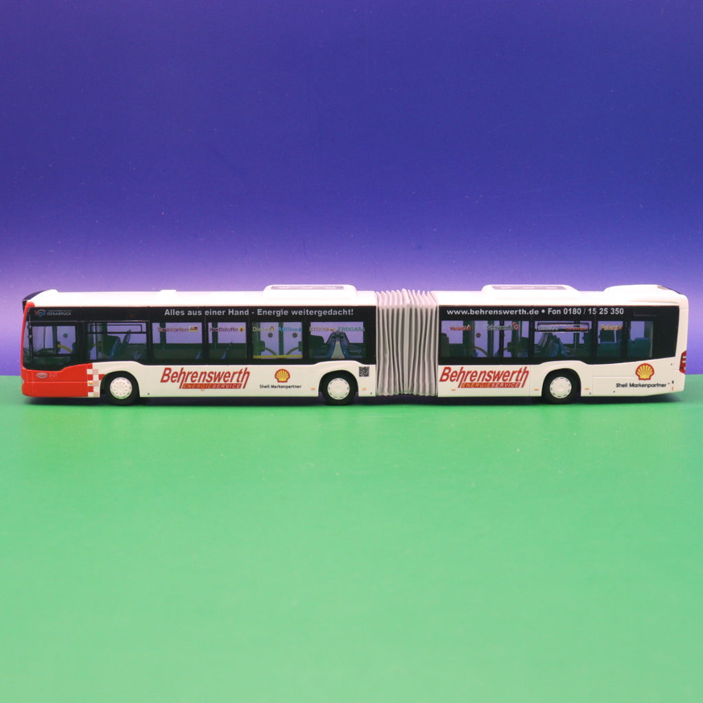 Mercedes Benz Citaro C2 G - Verkehrsgemeinschaft Osnabrück - Behrenswert Energieservice - Modellbus Rietze 73679