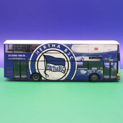 MAN DN95 - BVG Berlin - Hertha BSC Mannschaftsbus - Modellbus Rietze 67501