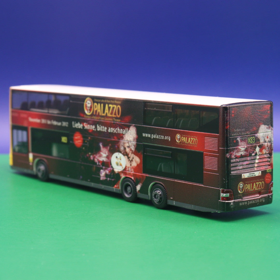 MAN DL07 - BVG Berlin - PALAZZO - Linie X83 Königin-Luise-S./Clayallee - Modellbus Rietze 67746