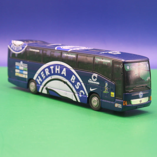 Mercedes Benz O 404 RHD -  BVG Berlin - Hertha BSC - Gebraucht, Ohne OVP - Modellbus Rietze