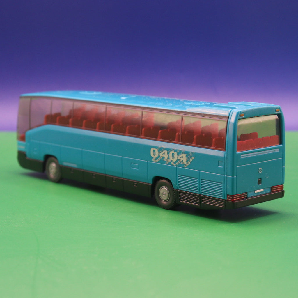 Mercedes Benz O 404 RHD  - Blau Standard - Gebraucht, Ohne OVP - Modellbus Wiking
