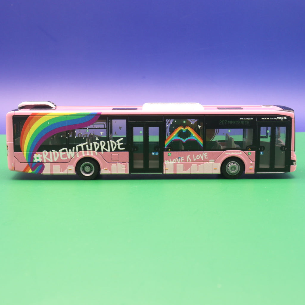 MAN New Lions City 12 - VIAS Pride - Modellbus Rietze 75378