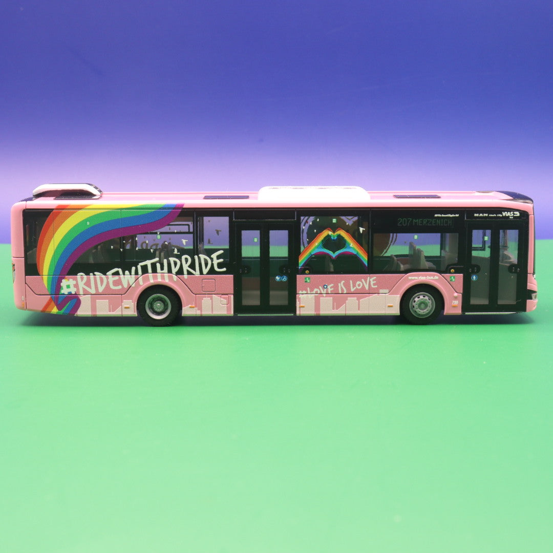 MAN New Lions City 12 - VIAS Pride - Modellbus Rietze 75378