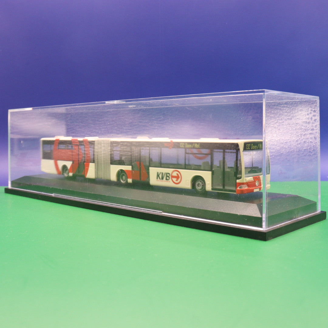 Mercedes Benz O530 Citaro G - KVB Köln - Linie 132 Dom/Hbf - Modellbus Rietze mit Präsentierbox