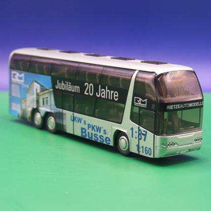 Neoplan Skyliner - Jubiläum 20 Jahre Rietze Modellauto - Sondermodell 28. Juni 2003 - Modellbus Rietze