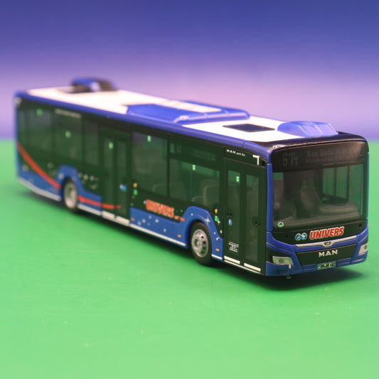 MAN New Lions City 12 - Univers Bonn - Linie 614 Bad Godesberg Koblenzer Straße - Modellbus Rietze 75420