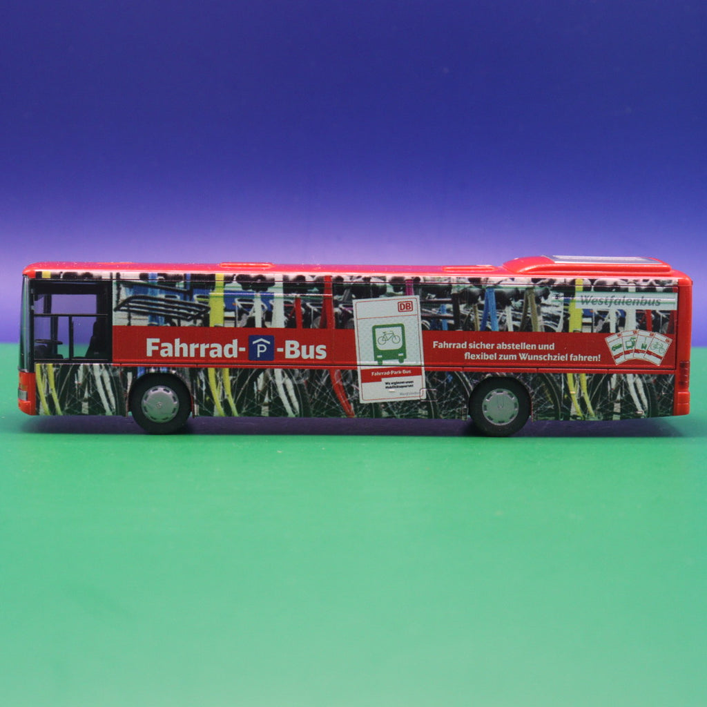 Setra 315 NF - DB Westfalenbus - Fahrrad Park Bus - Modellbus Rietze 61382