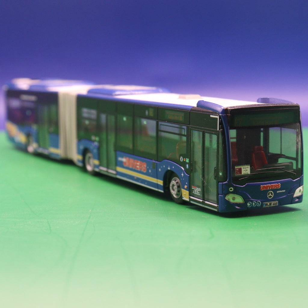 Mercedes Benz Citaro C2 G - Univers Reisen - Linie RE7 Schienenersatzverkehr Köln HBF - Modellbus Rietze 69306