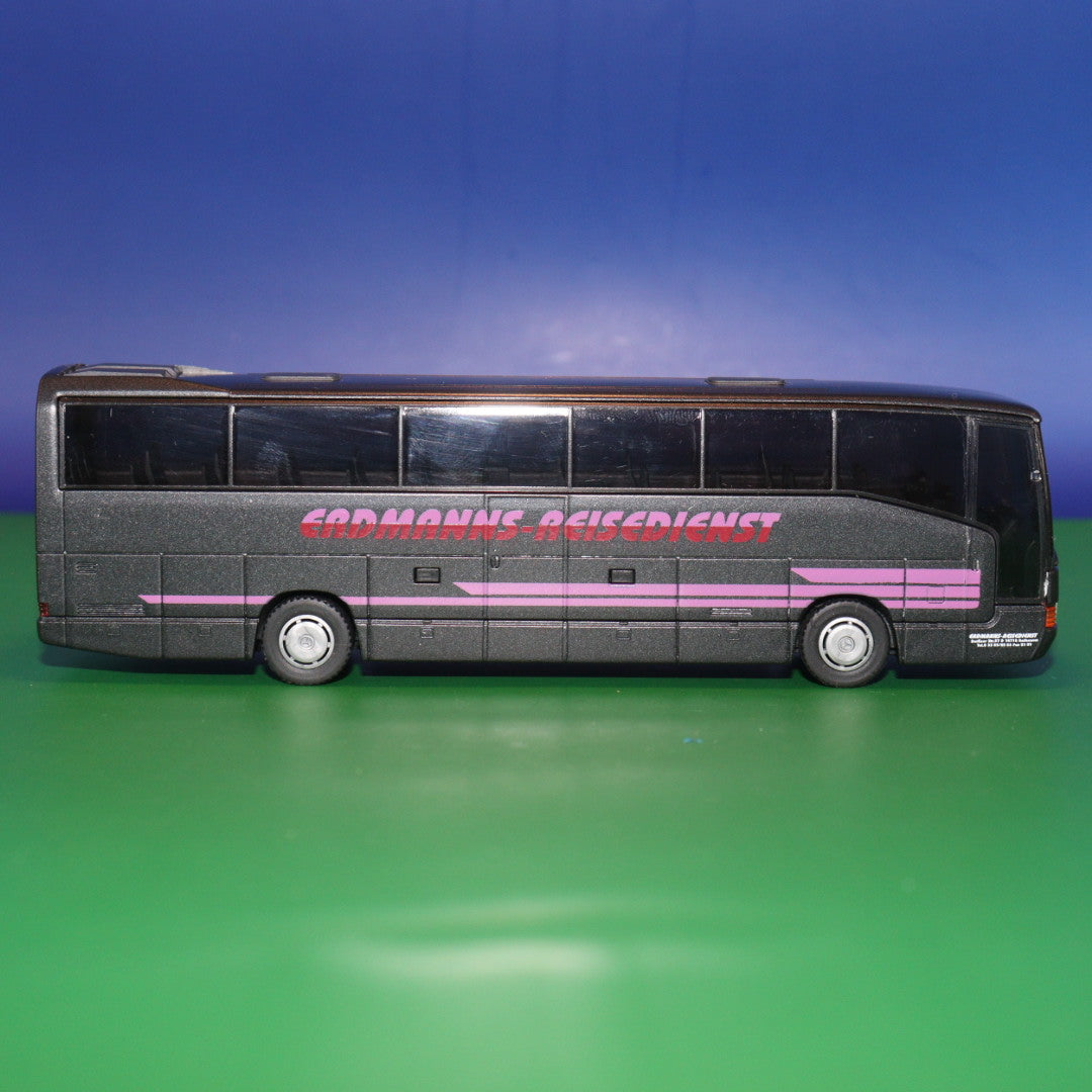Mercedes Benz O 404 RHD - Erdmanns Reisedienst - Modellbus Reisebus Rietze