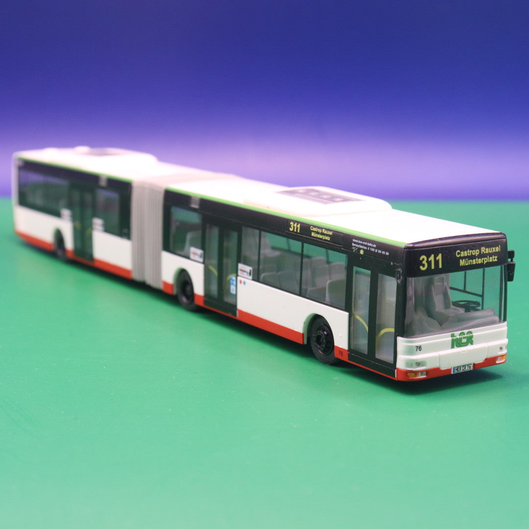 MAN NG - HCR Ruhrgebiet - Linie 311 Castrop Rauxel Münsterplatz - GEBRAUCHT Ohne Spiegel - Modellbus Rietze 73666